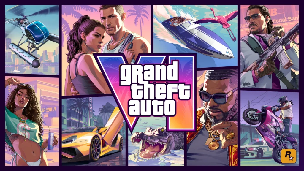 آرت ورک رسمی بازی GTA VI